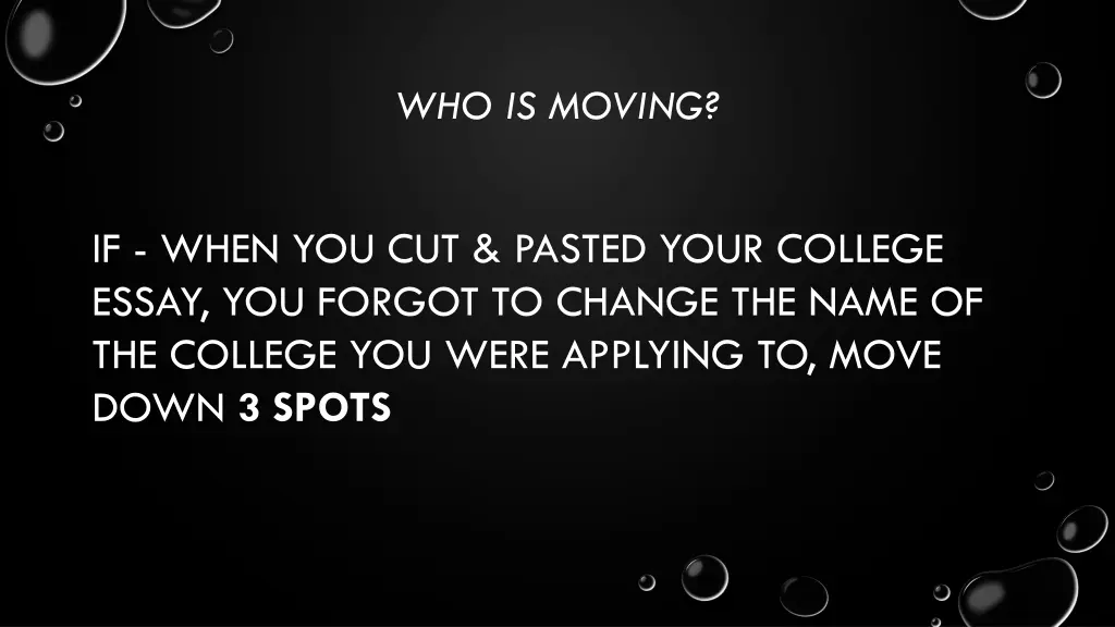 who is moving