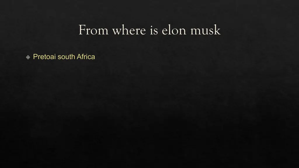 from where is elon musk