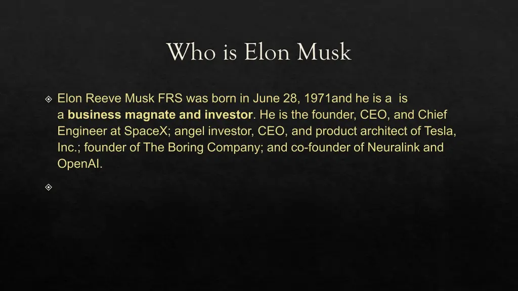 who is elon musk