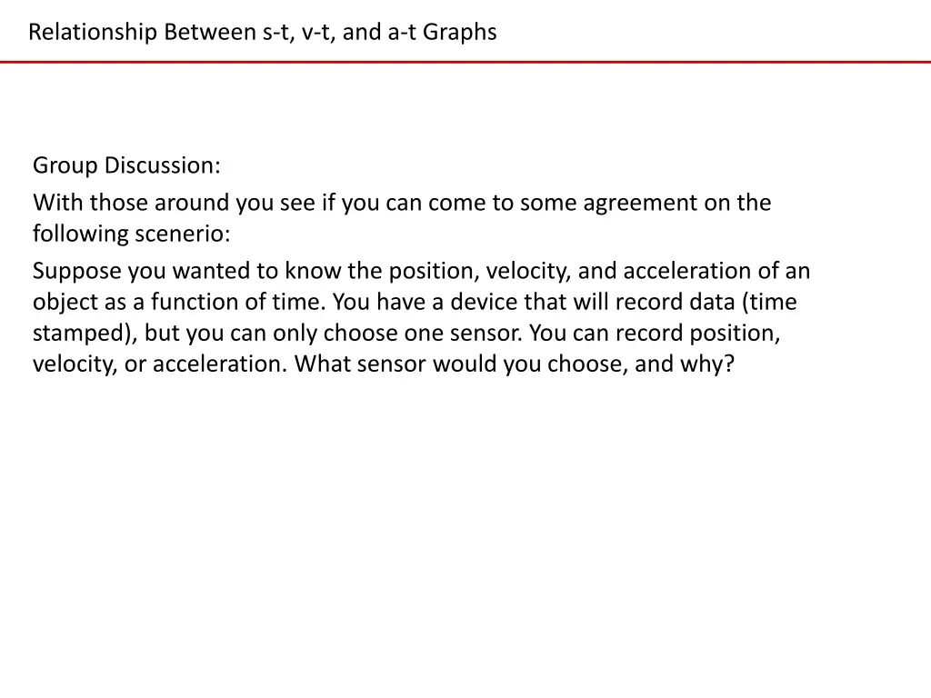 relationship between s t v t and a t graphs 3