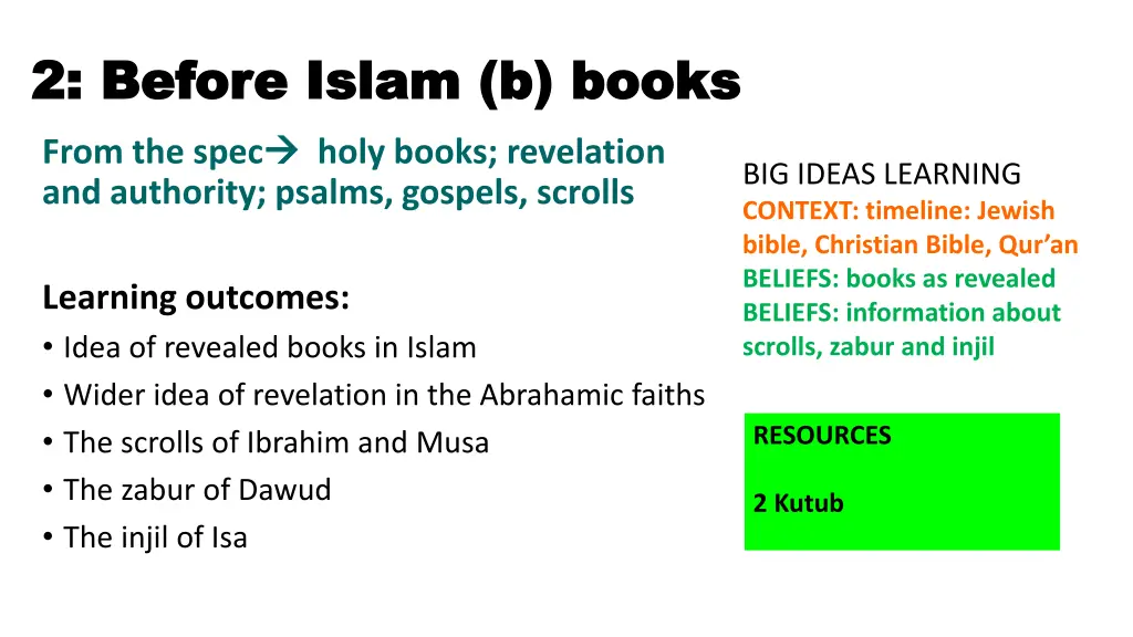 2 2 before islam b books before islam b books