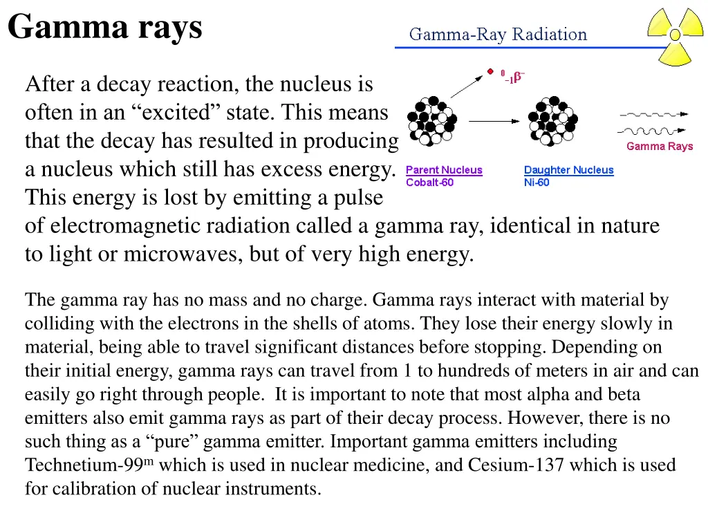 gamma rays