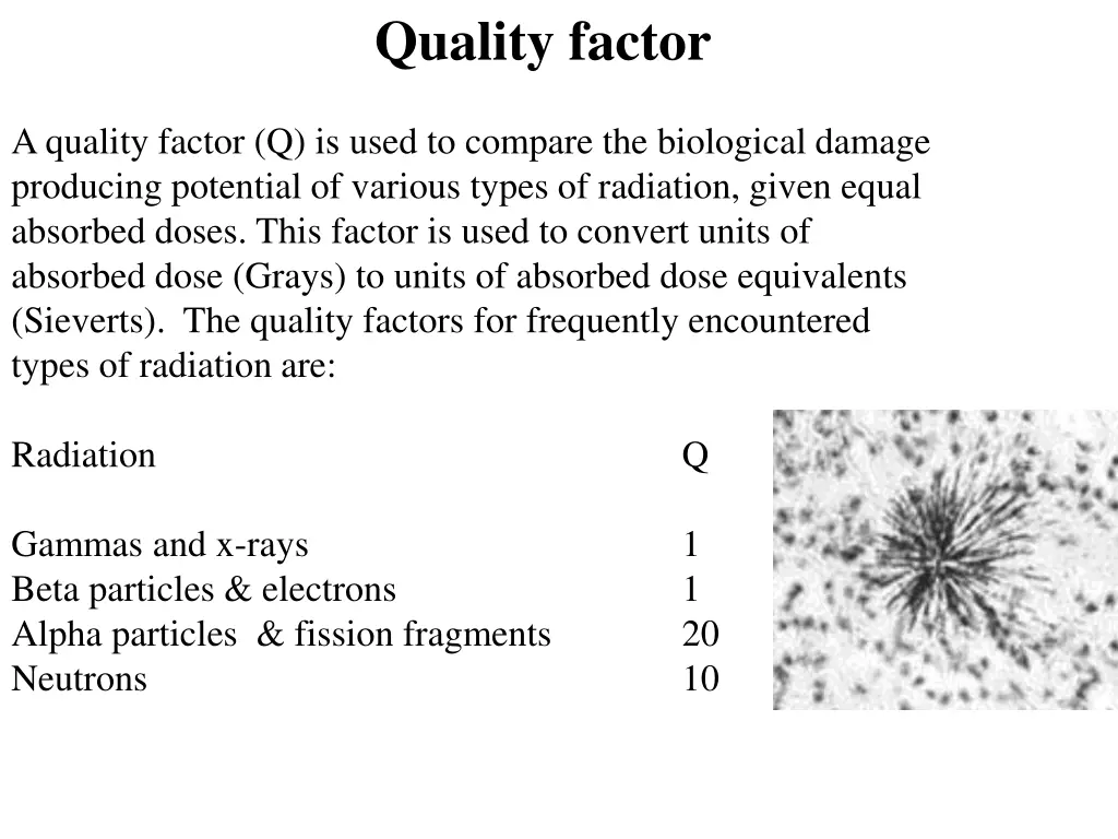 quality factor