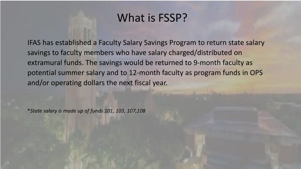 what is fssp