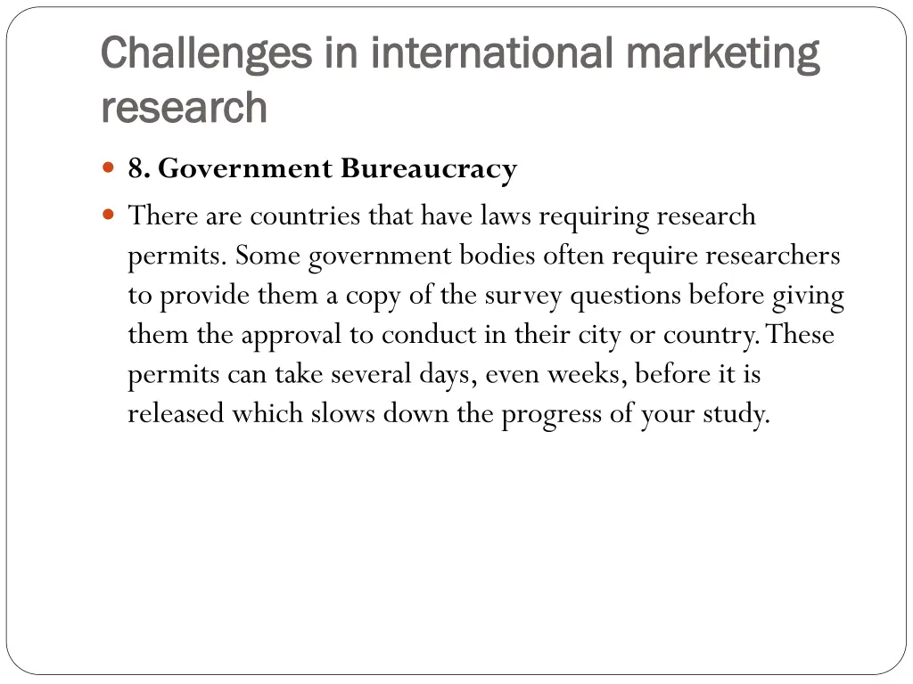 challenges in international marketing challenges 7