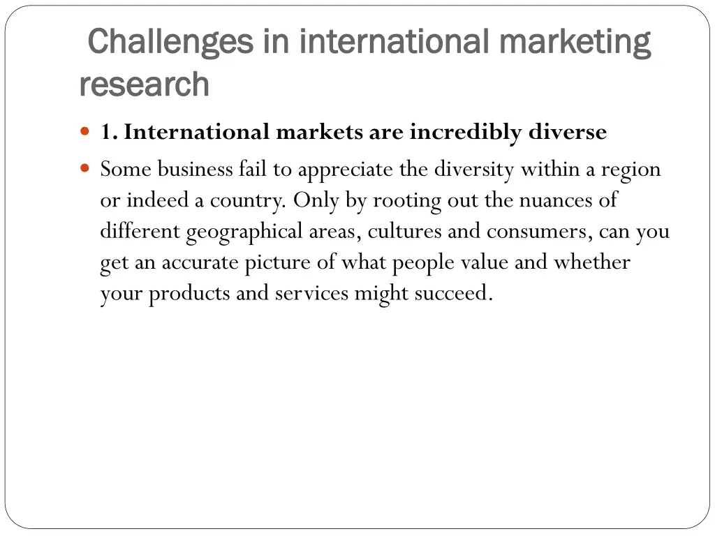 challenges in international marketing challenges