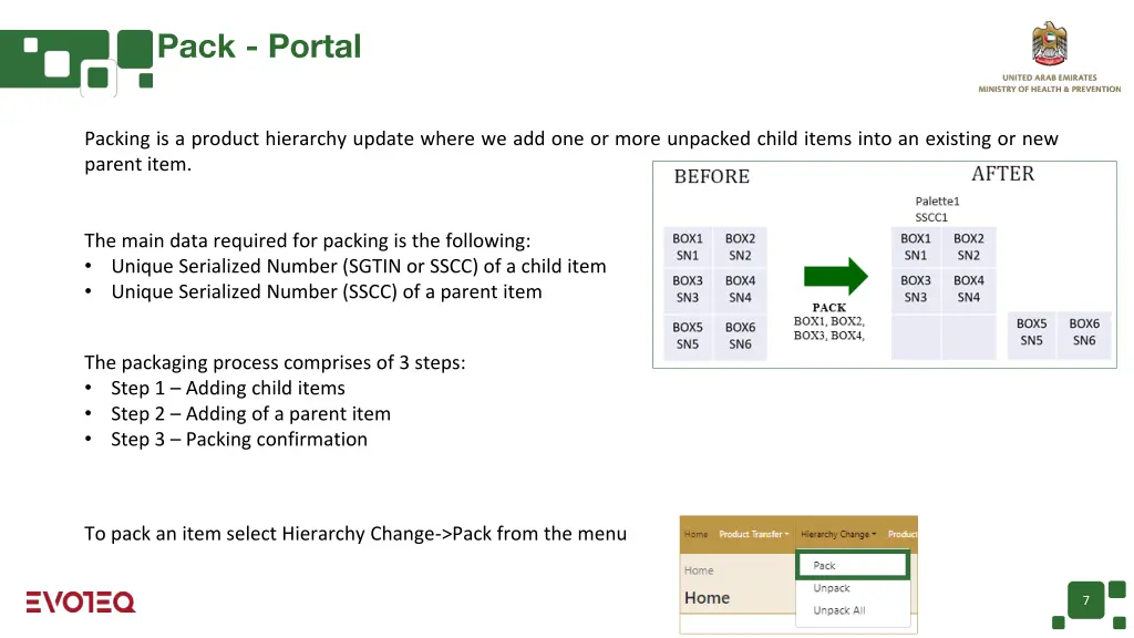 pack portal