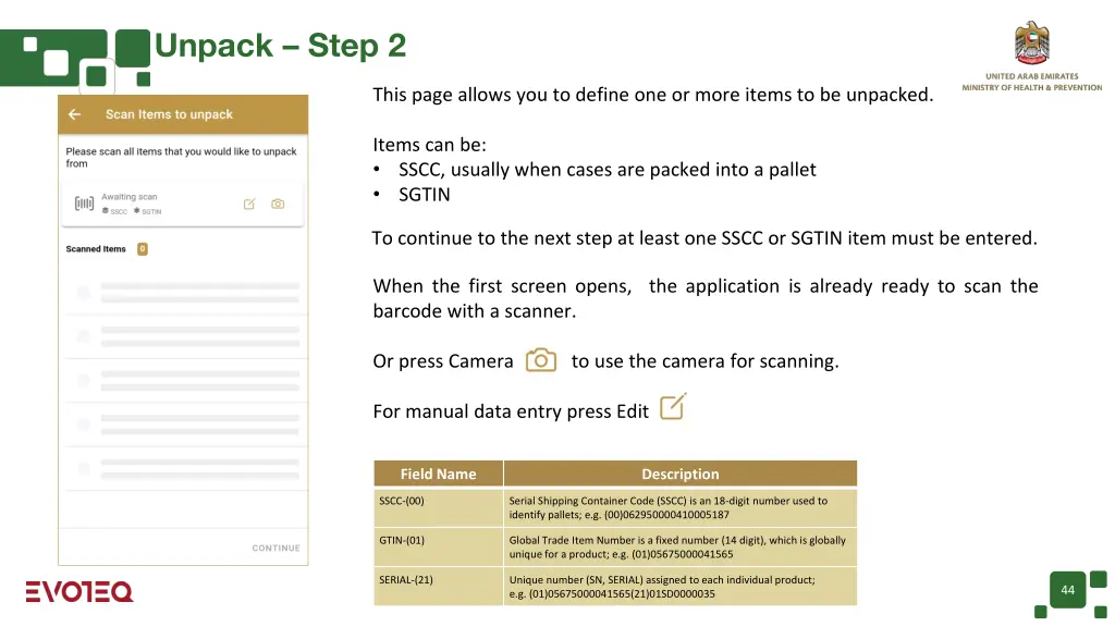 unpack step 2 2