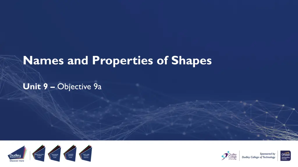 names and properties of shapes