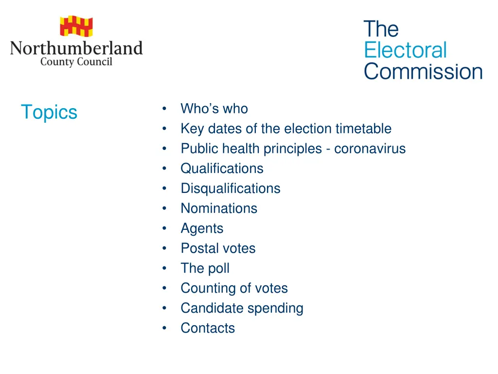 who s who key dates of the election timetable