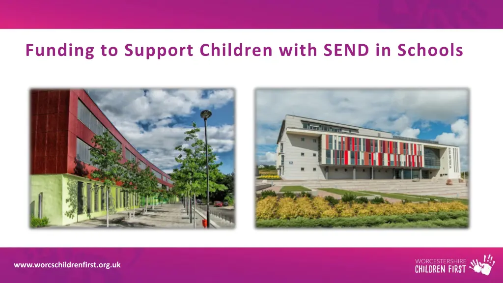 funding to support children with send in schools