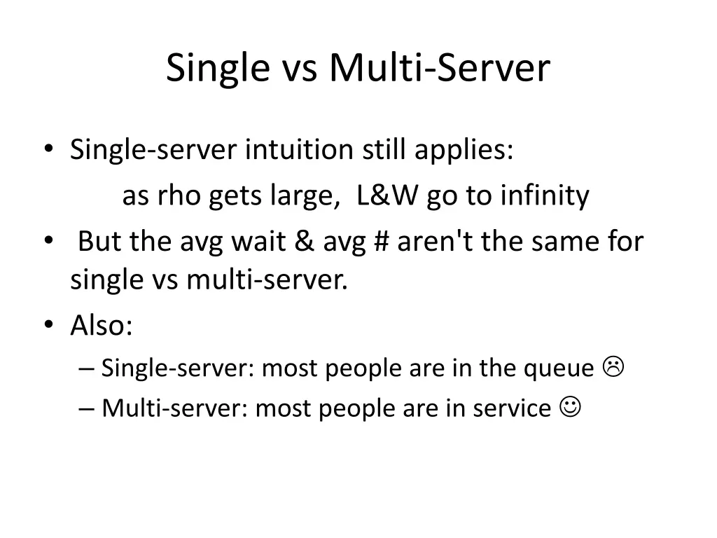 single vs multi server