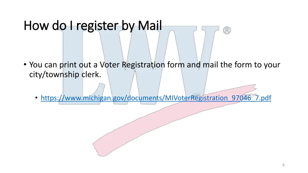 how do i register by mail how do i register