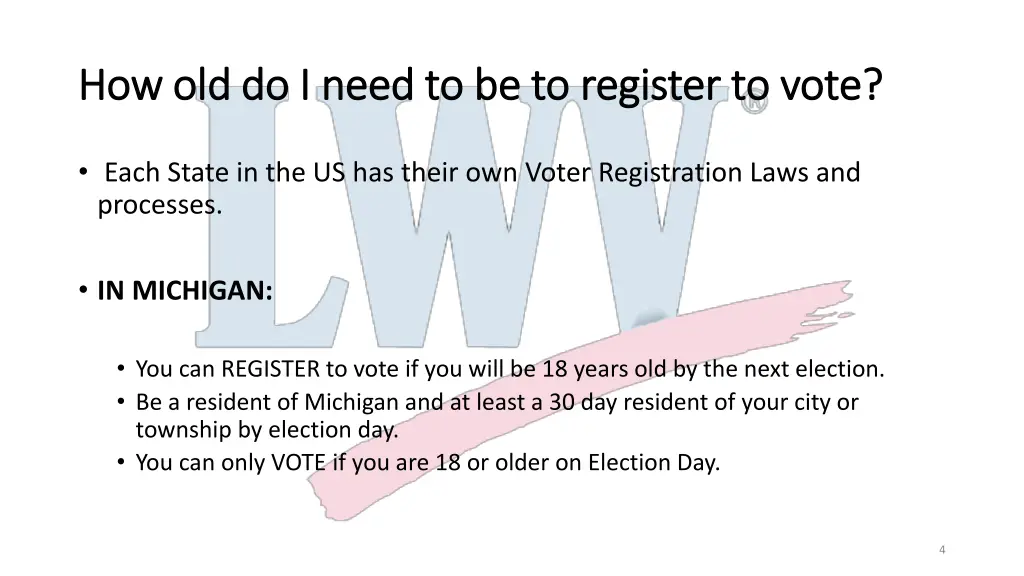 how old do i need to be to register to vote