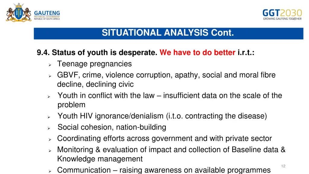 situational analysis cont 1