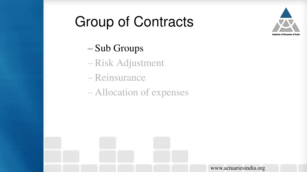 group of contracts 5