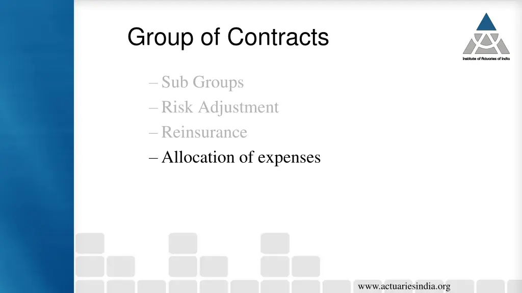 group of contracts 8