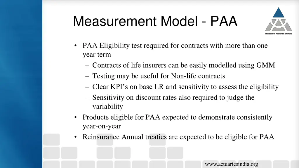 measurement model paa