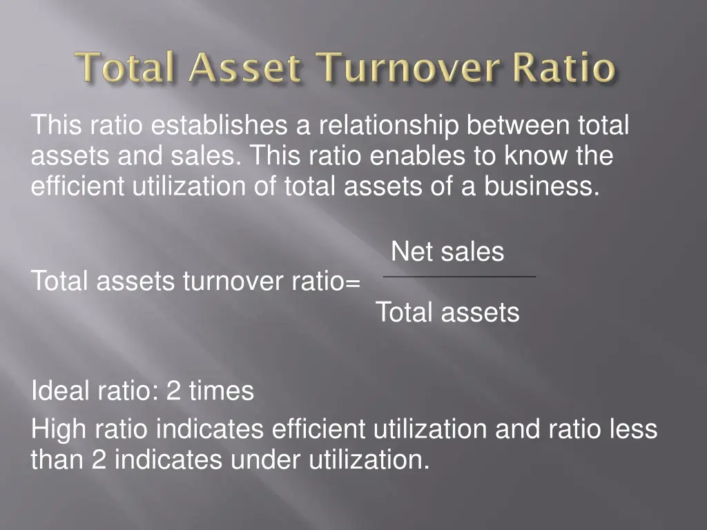 this ratio establishes a relationship between 2