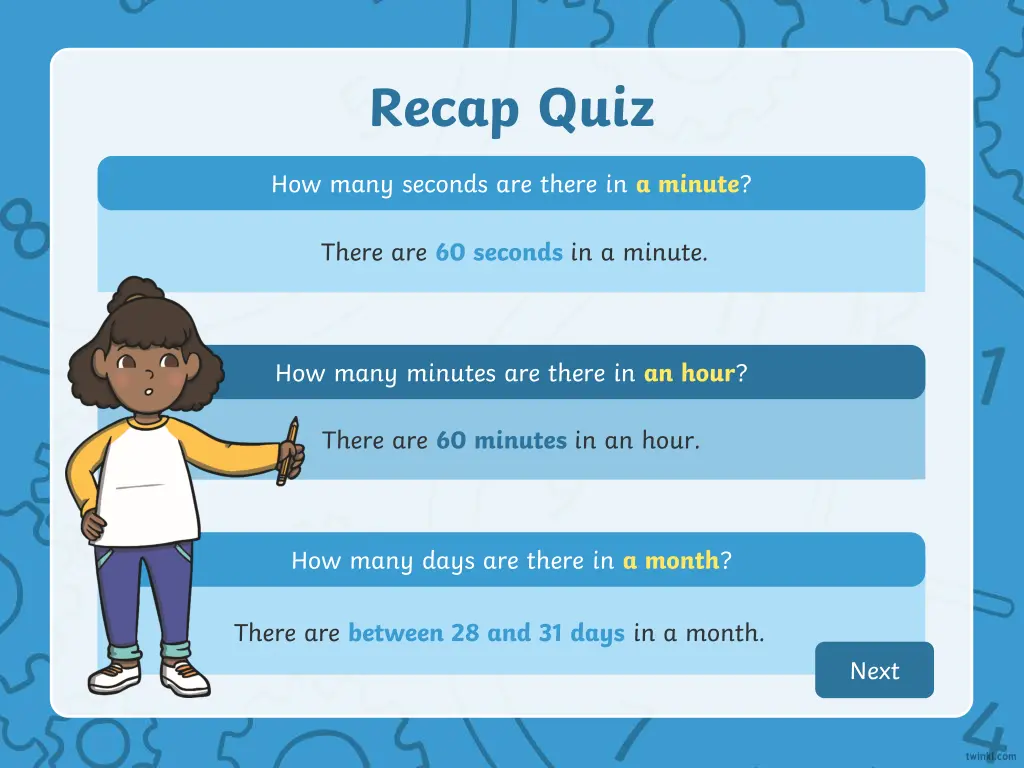 recap quiz