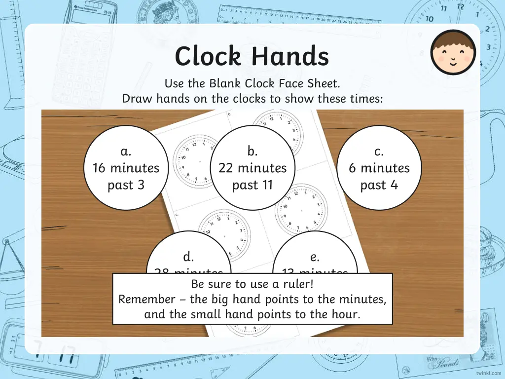 clock hands