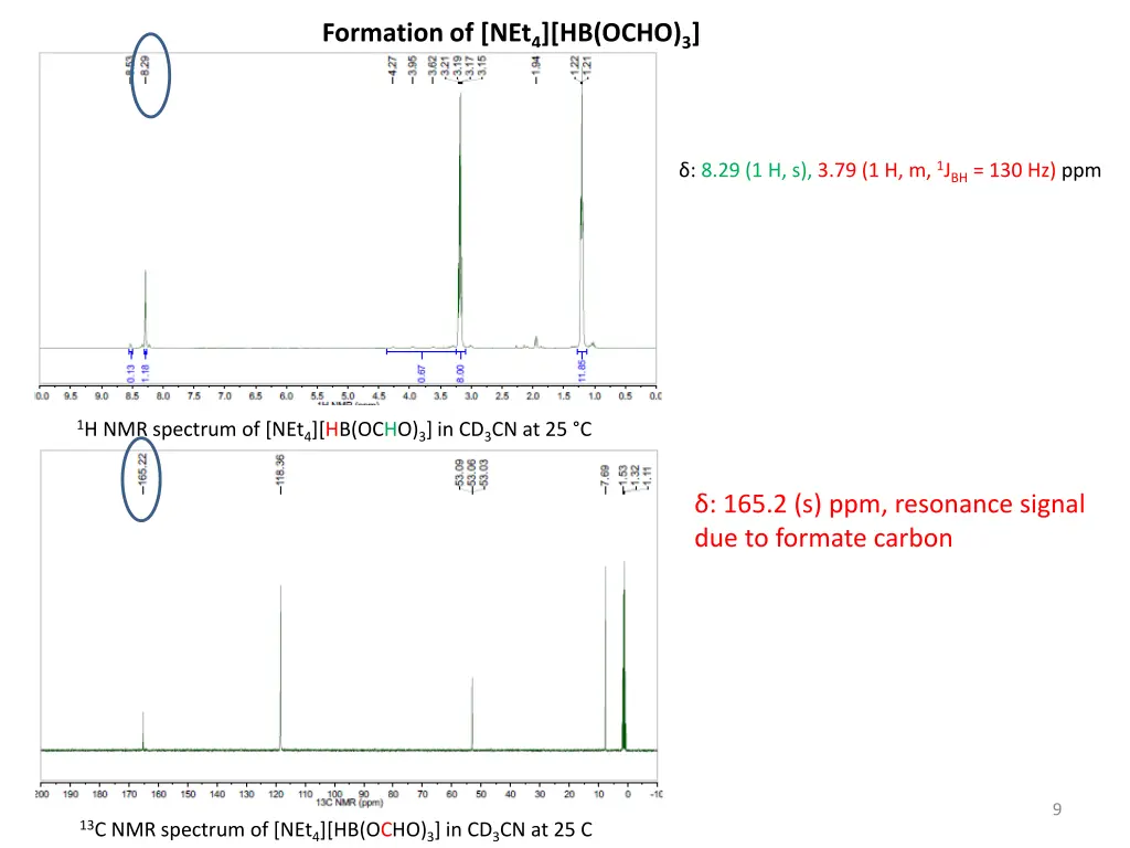 formation of net 4 hb ocho 3