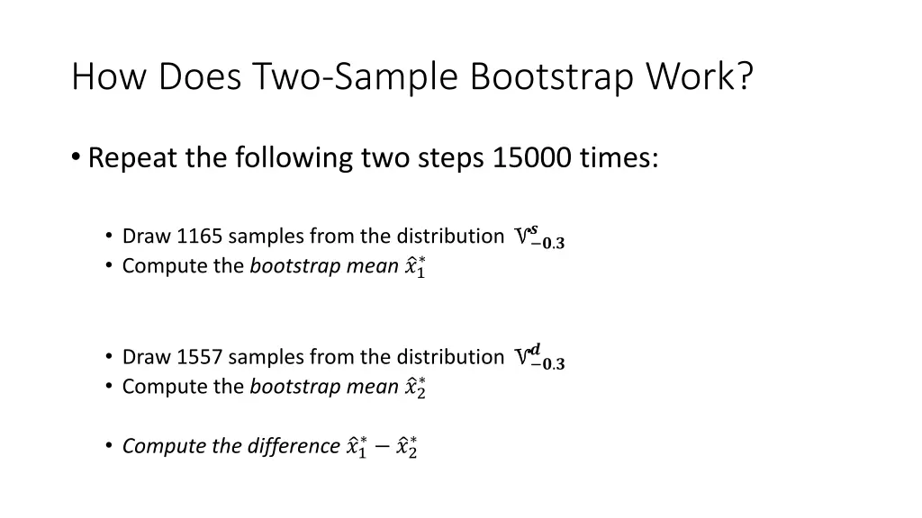 how does two sample bootstrap work 4