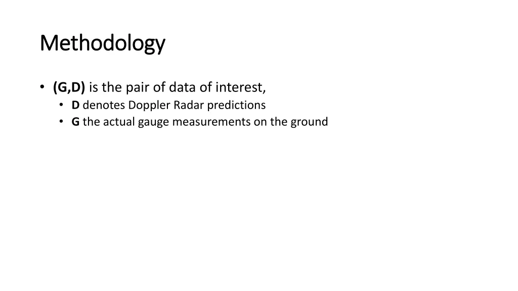 methodology methodology