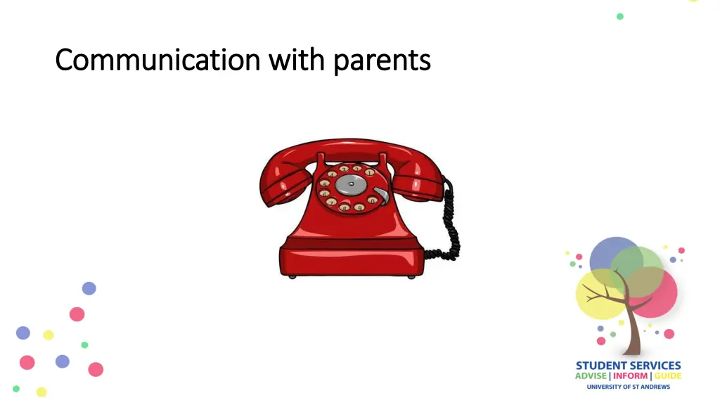 communication with parents communication with