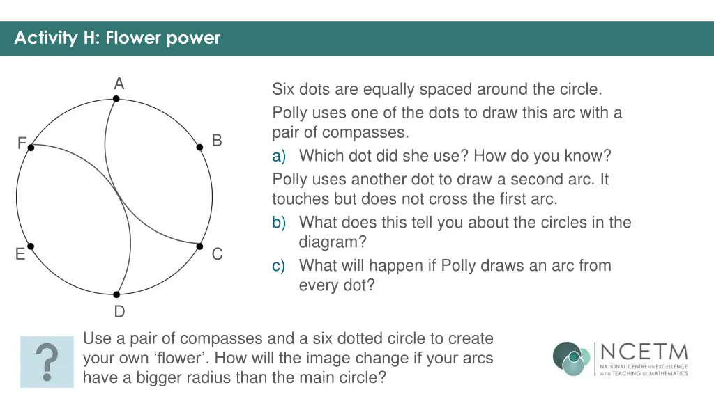 activity h flower power