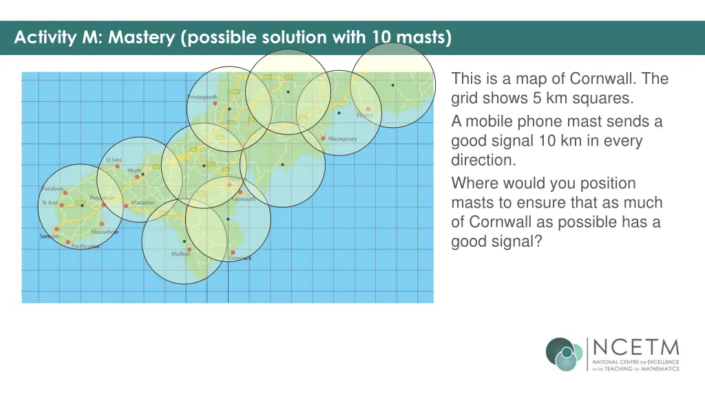 activity m mastery possible solution with 10 masts