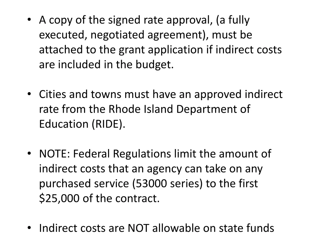 a copy of the signed rate approval a fully