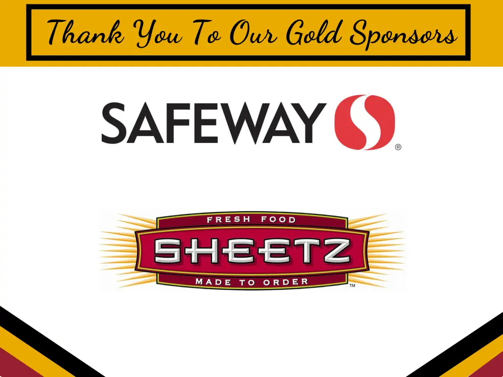 thank you to our gold sponsors 2