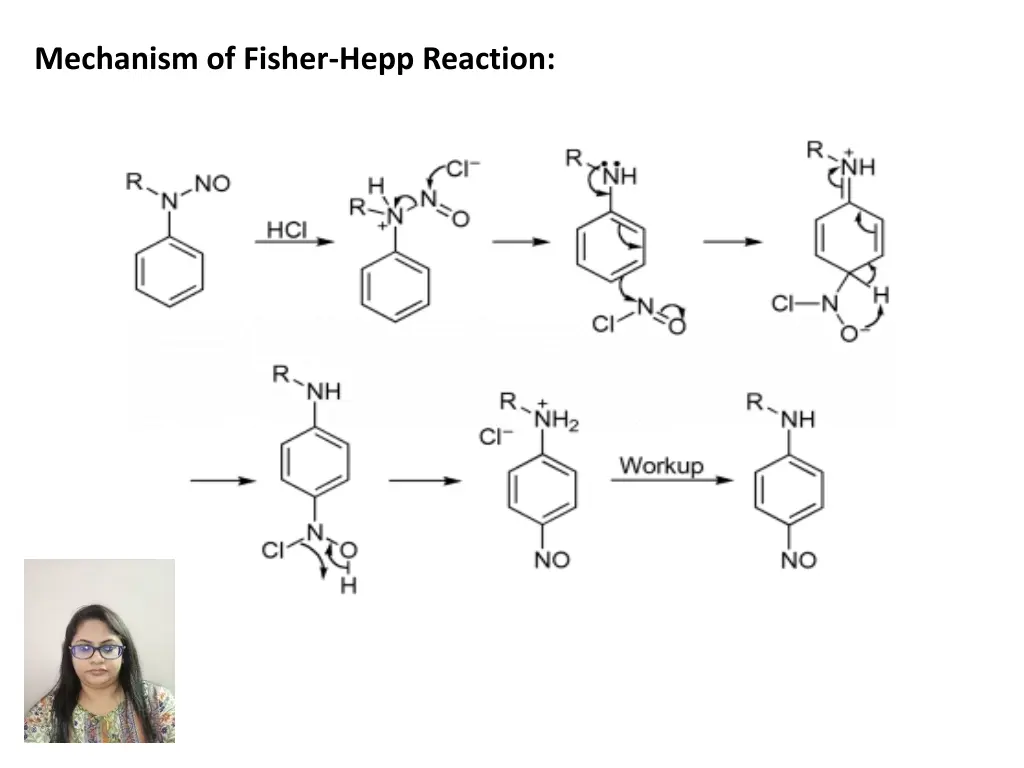 mechanism of fisher hepp reaction