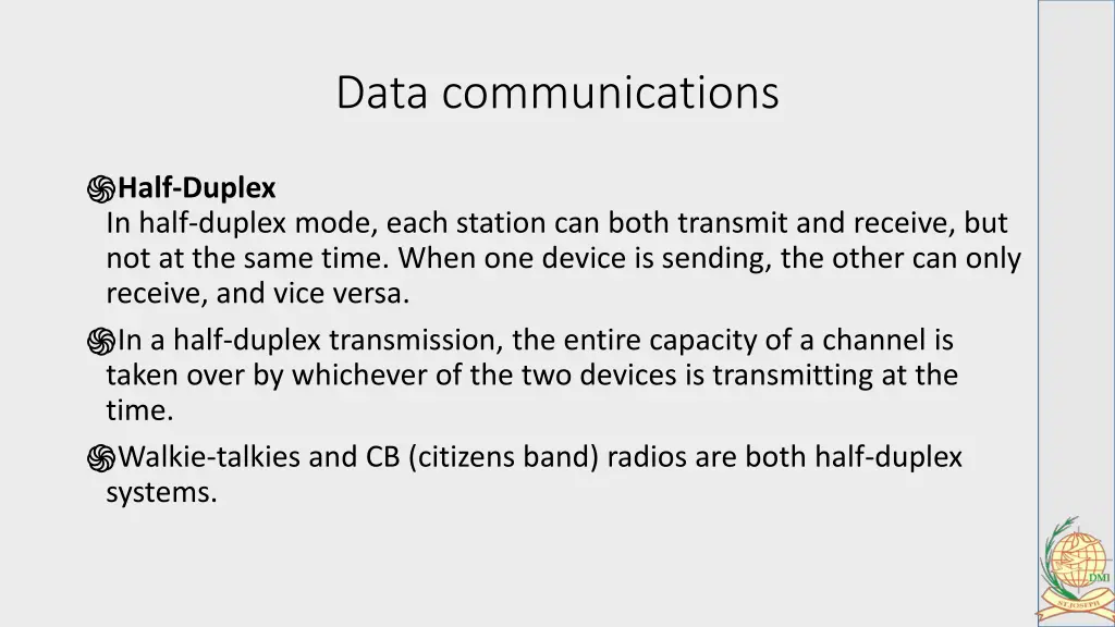 data communications 12