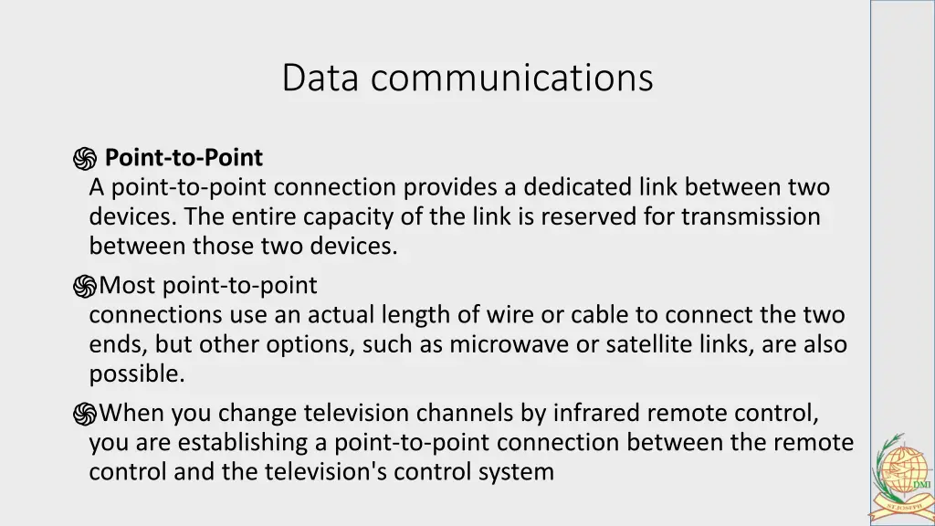 data communications 21