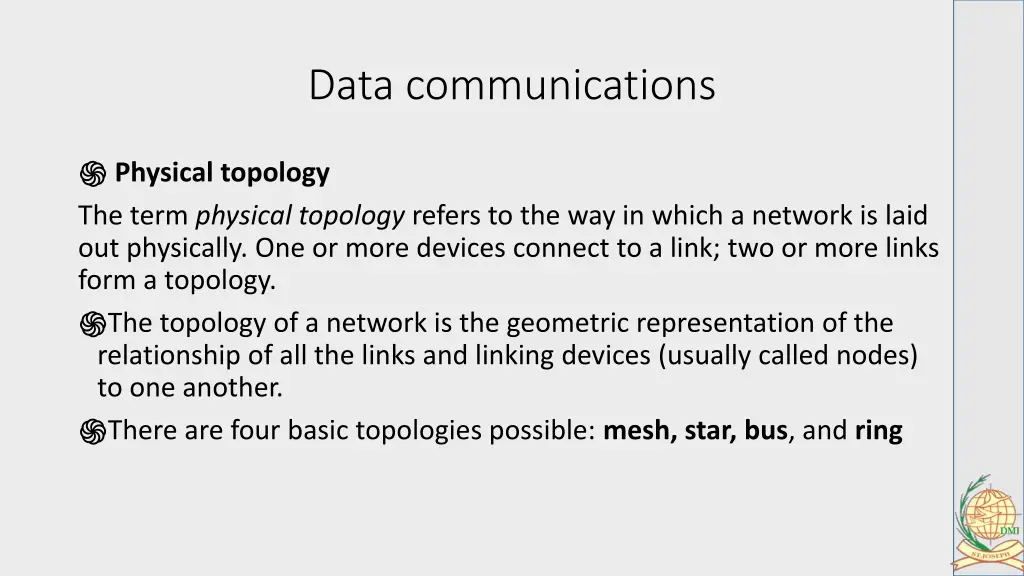 data communications 25