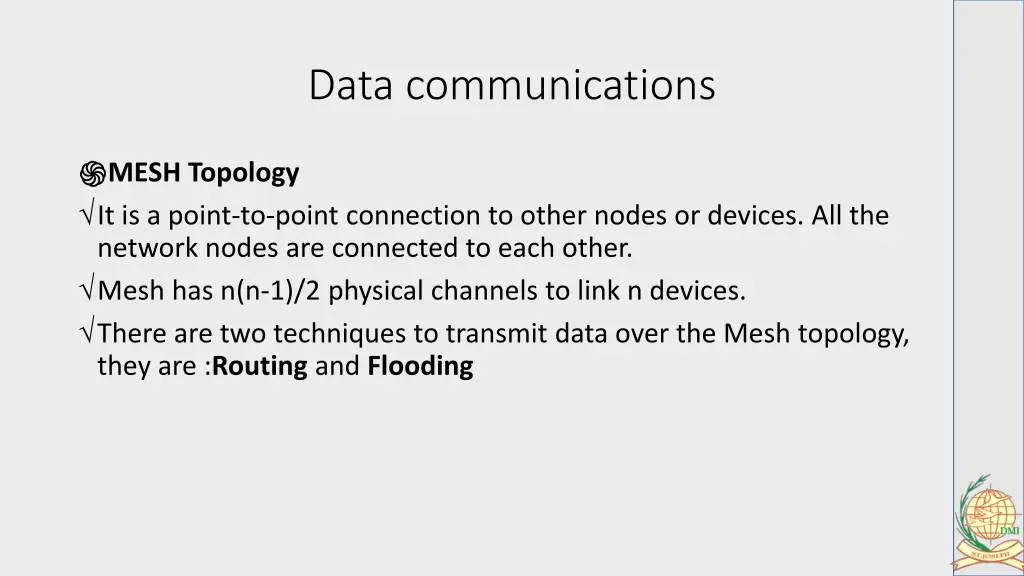 data communications 36