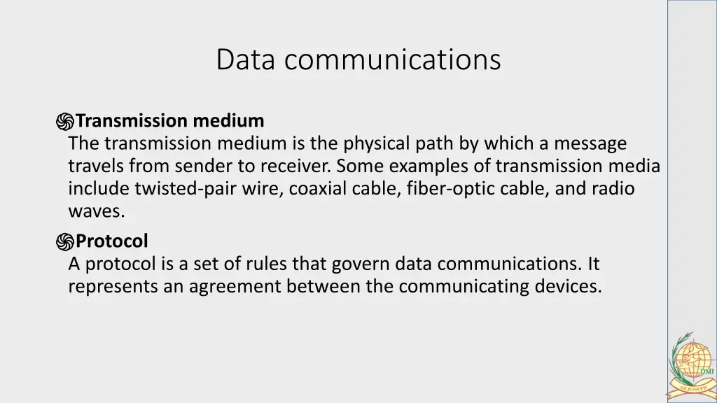 data communications 8