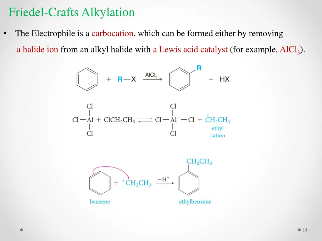 friedel crafts alkylation