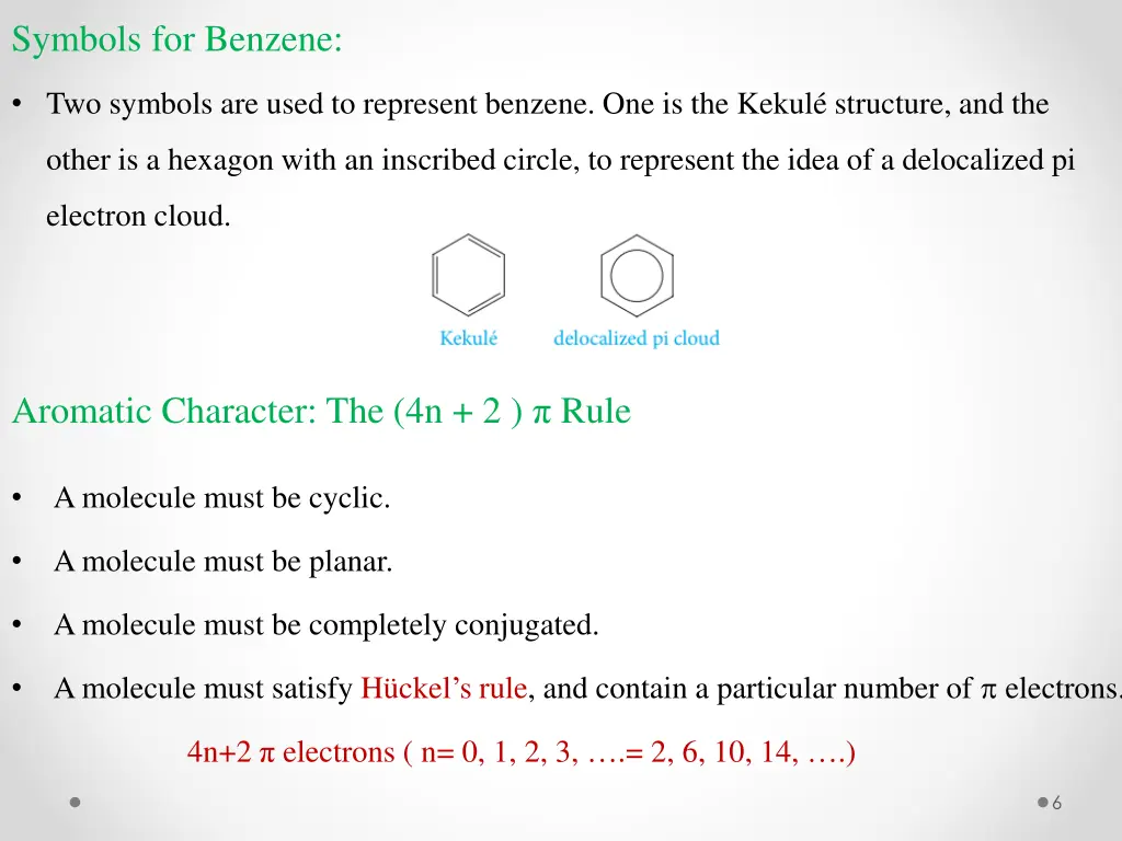 symbols for benzene