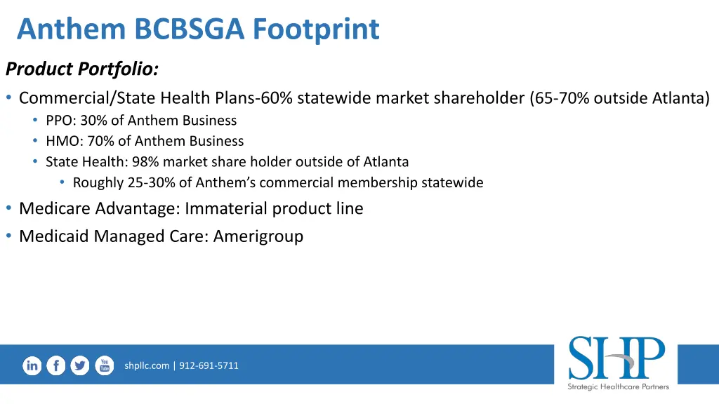 anthem bcbsga footprint