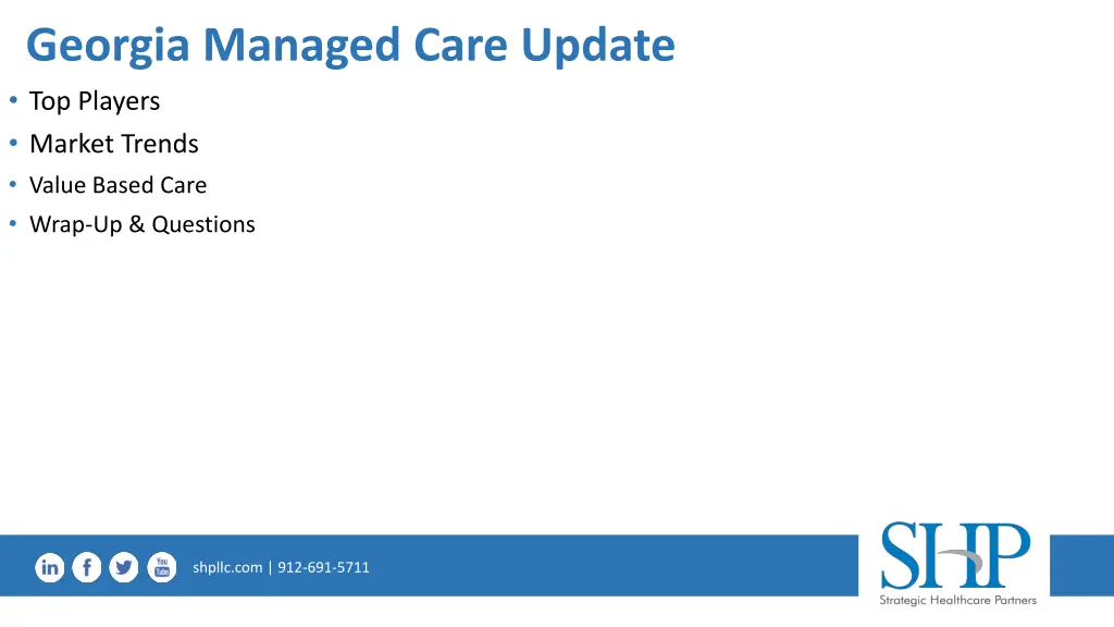 georgia managed care update top players market