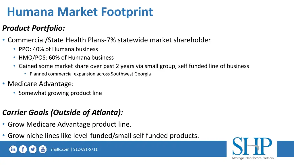 humana market footprint