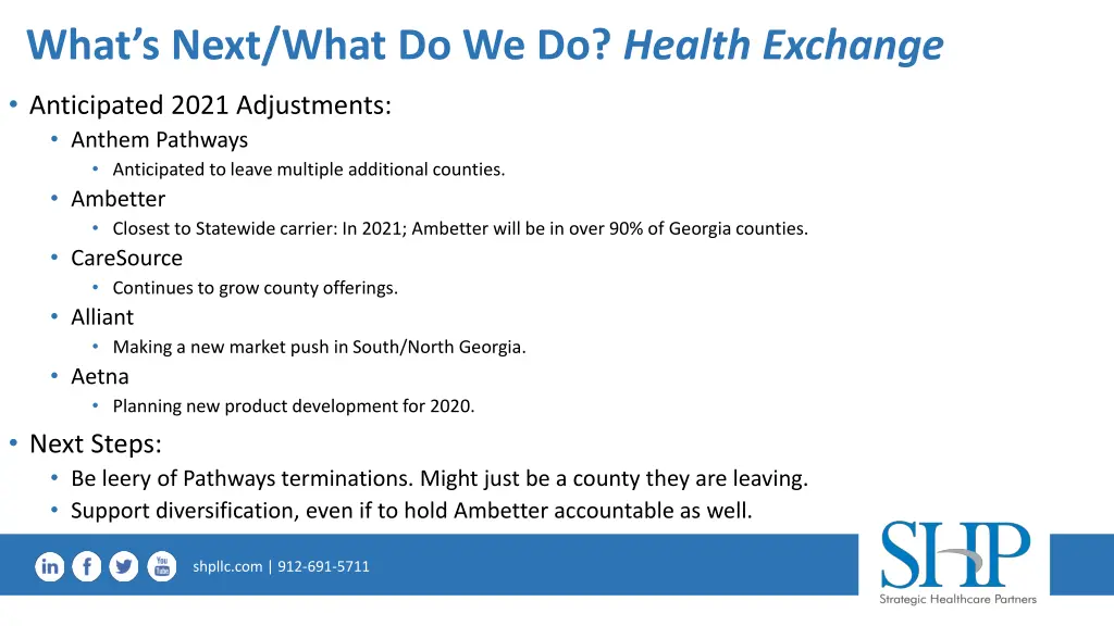 what s next what do we do health exchange