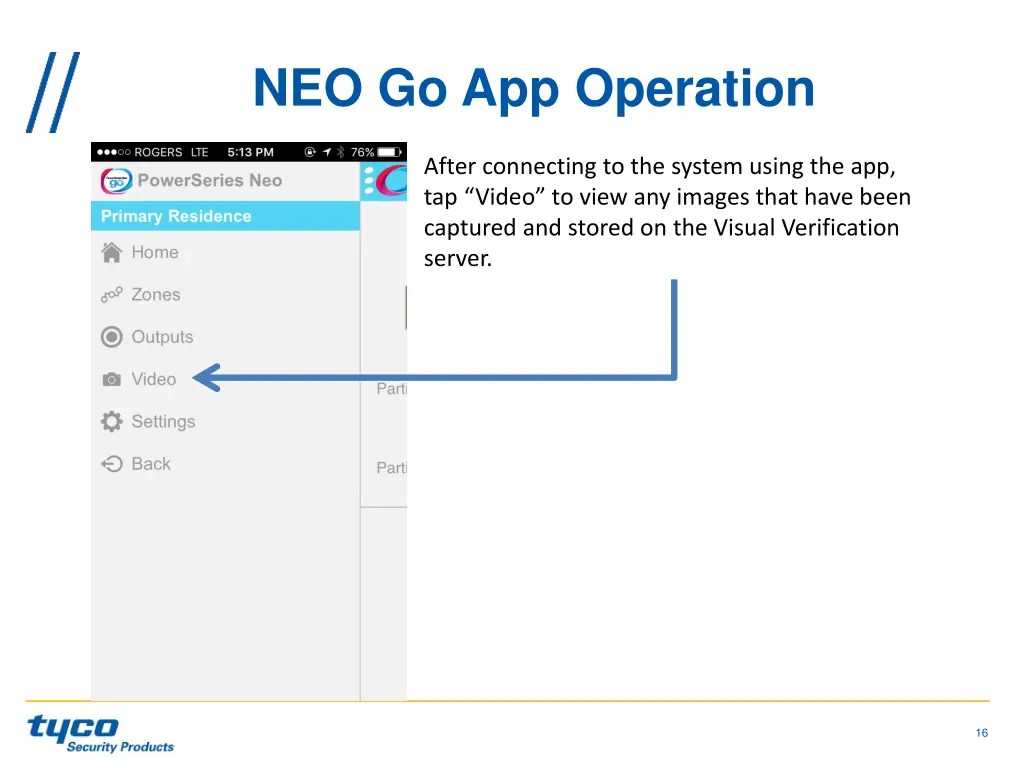 neo go app operation 1