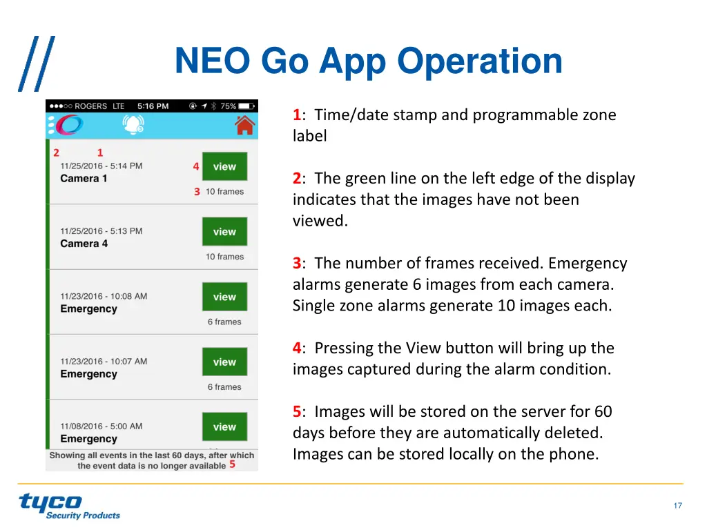 neo go app operation 2