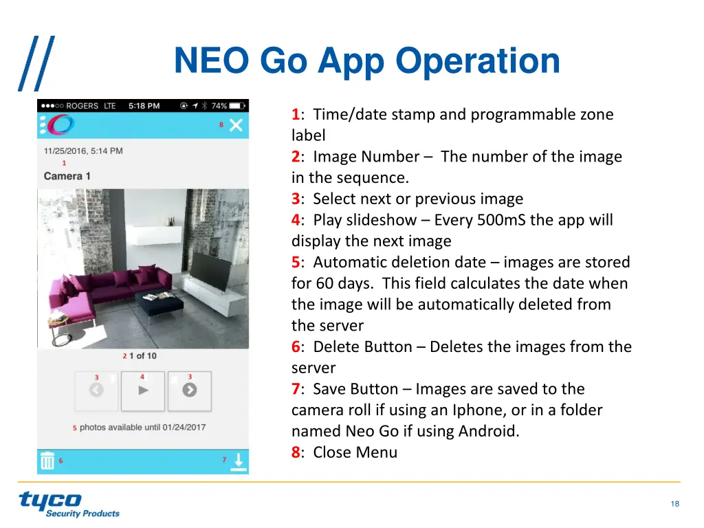 neo go app operation 3