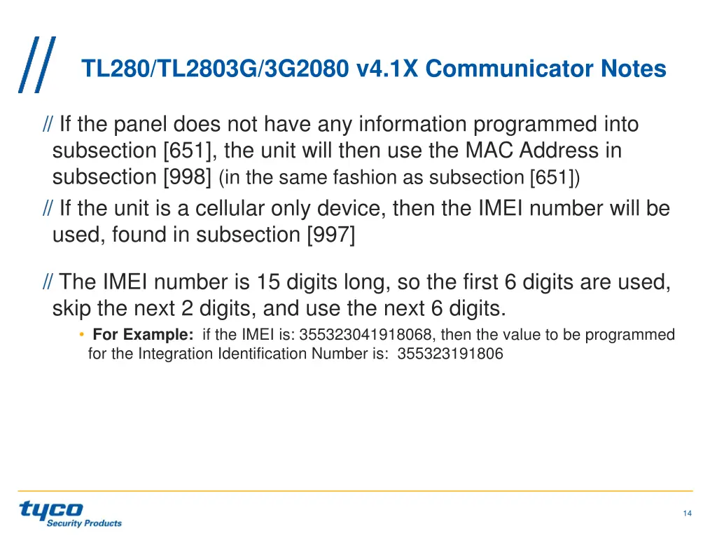 tl280 tl2803g 3g2080 v4 1x communicator notes