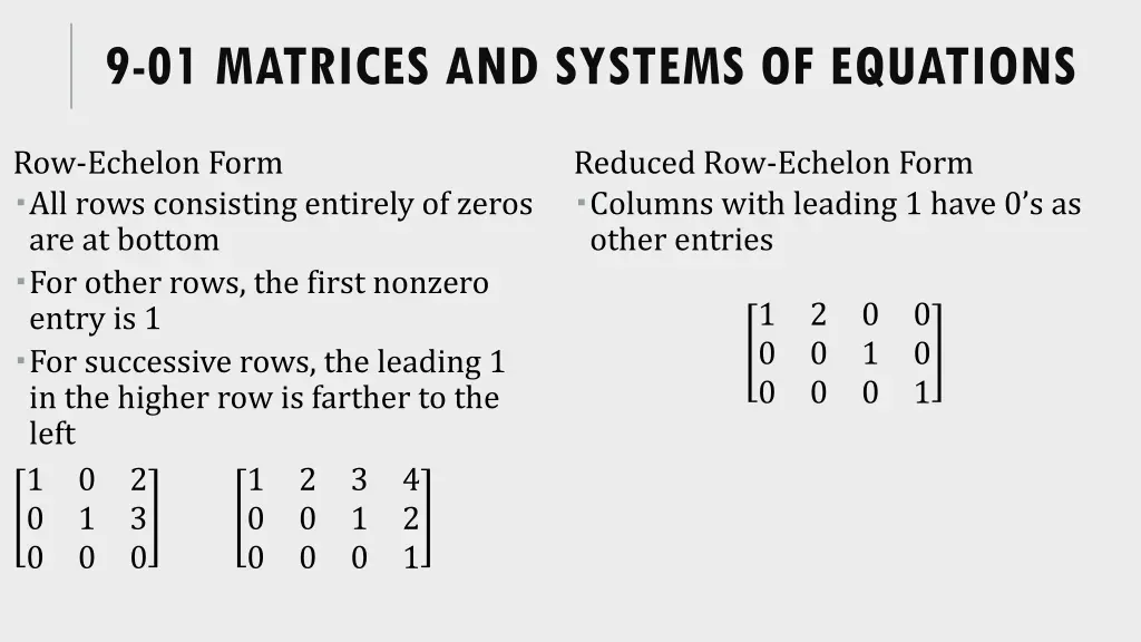 9 01 matrices and systems of equations 2